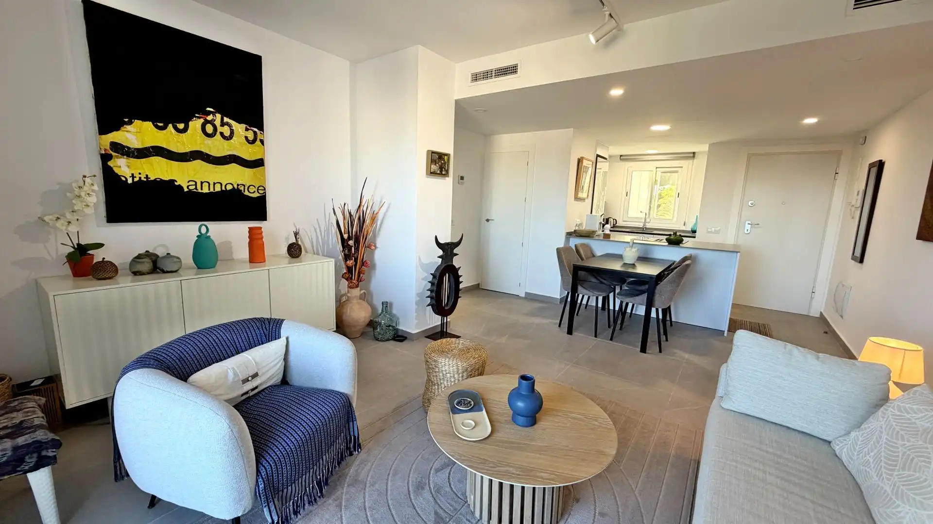 Living room of Attic for sale in El Montgó