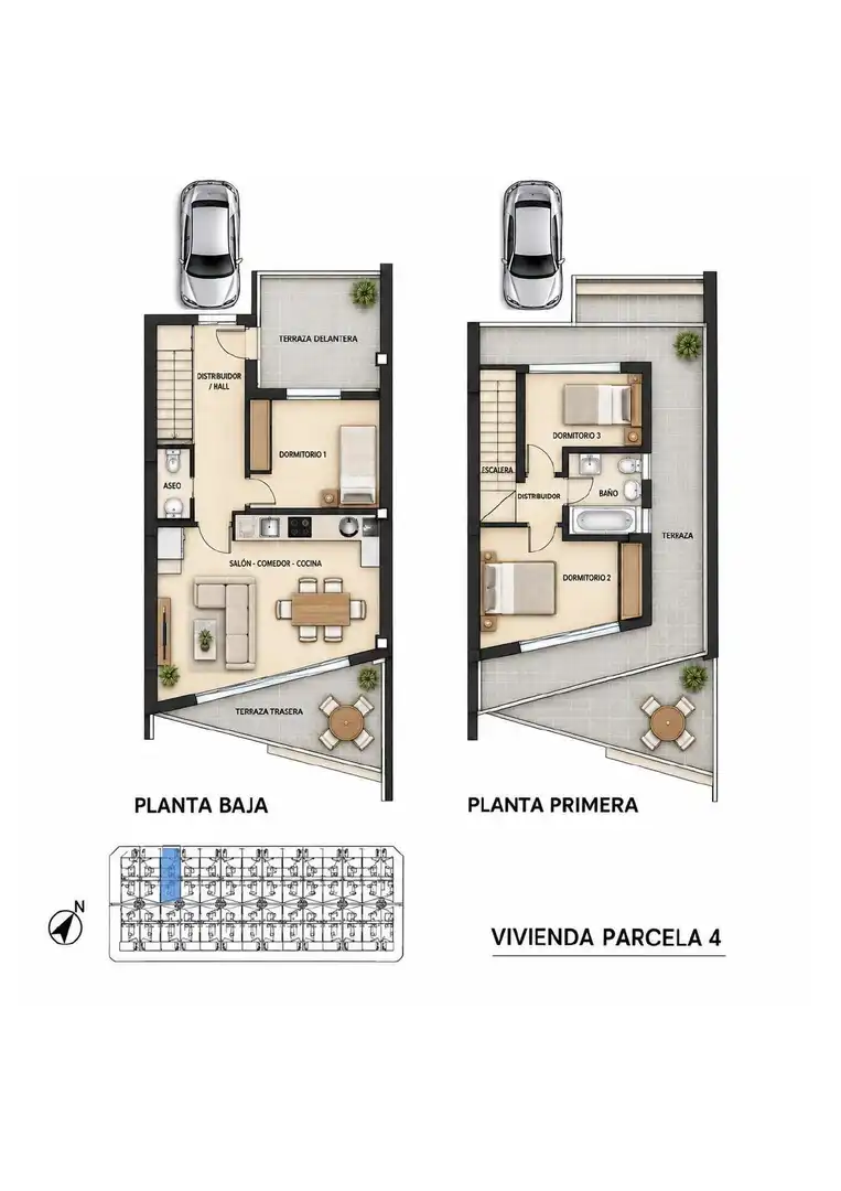 Casa a schiera con terrazza in vendita a Calle gotzone mora 10, imagen 48