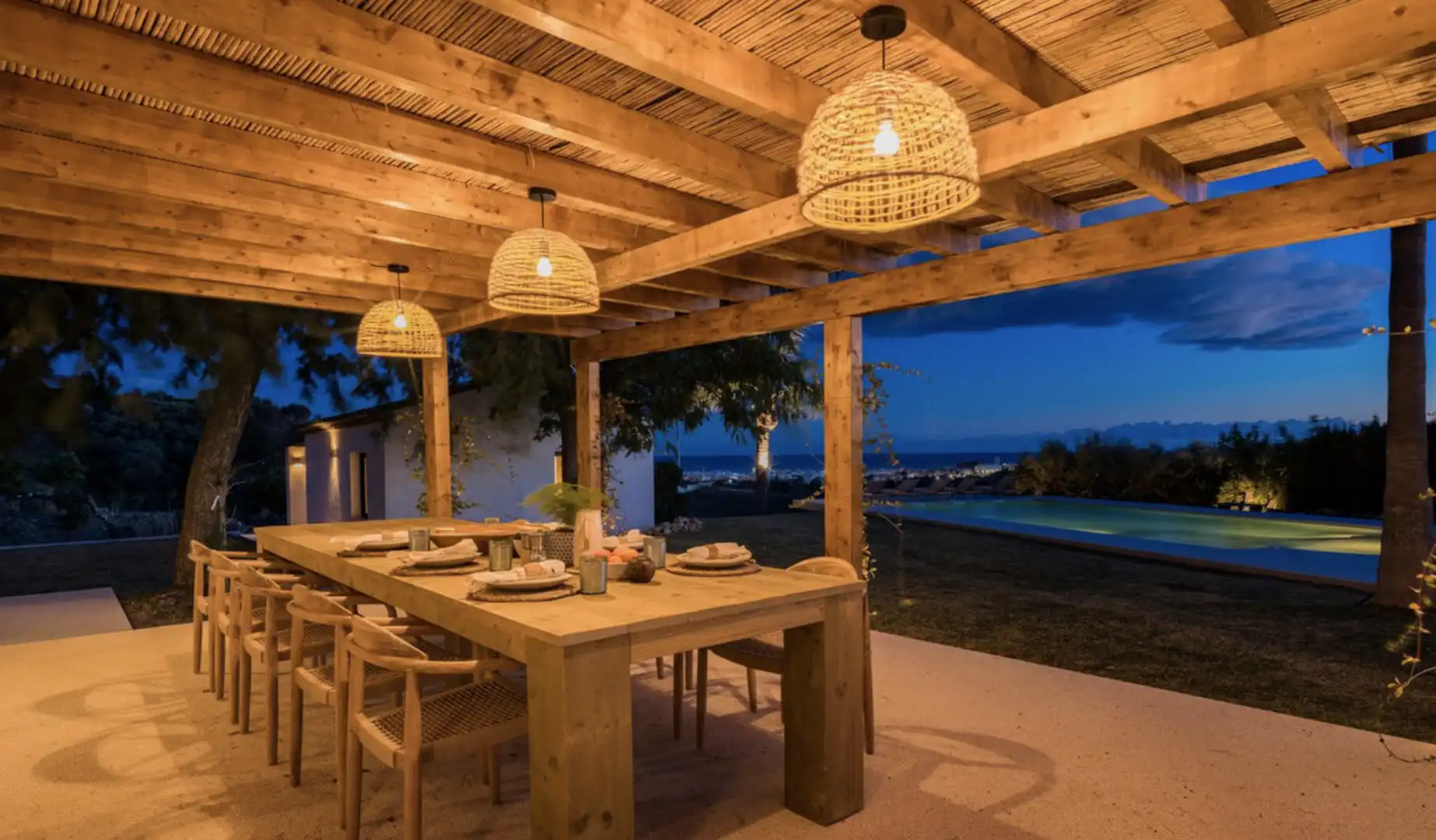Terrassa de Casa o xalet en venda en Estepona amb Aire condicionat, Calefacció i Jardí privat