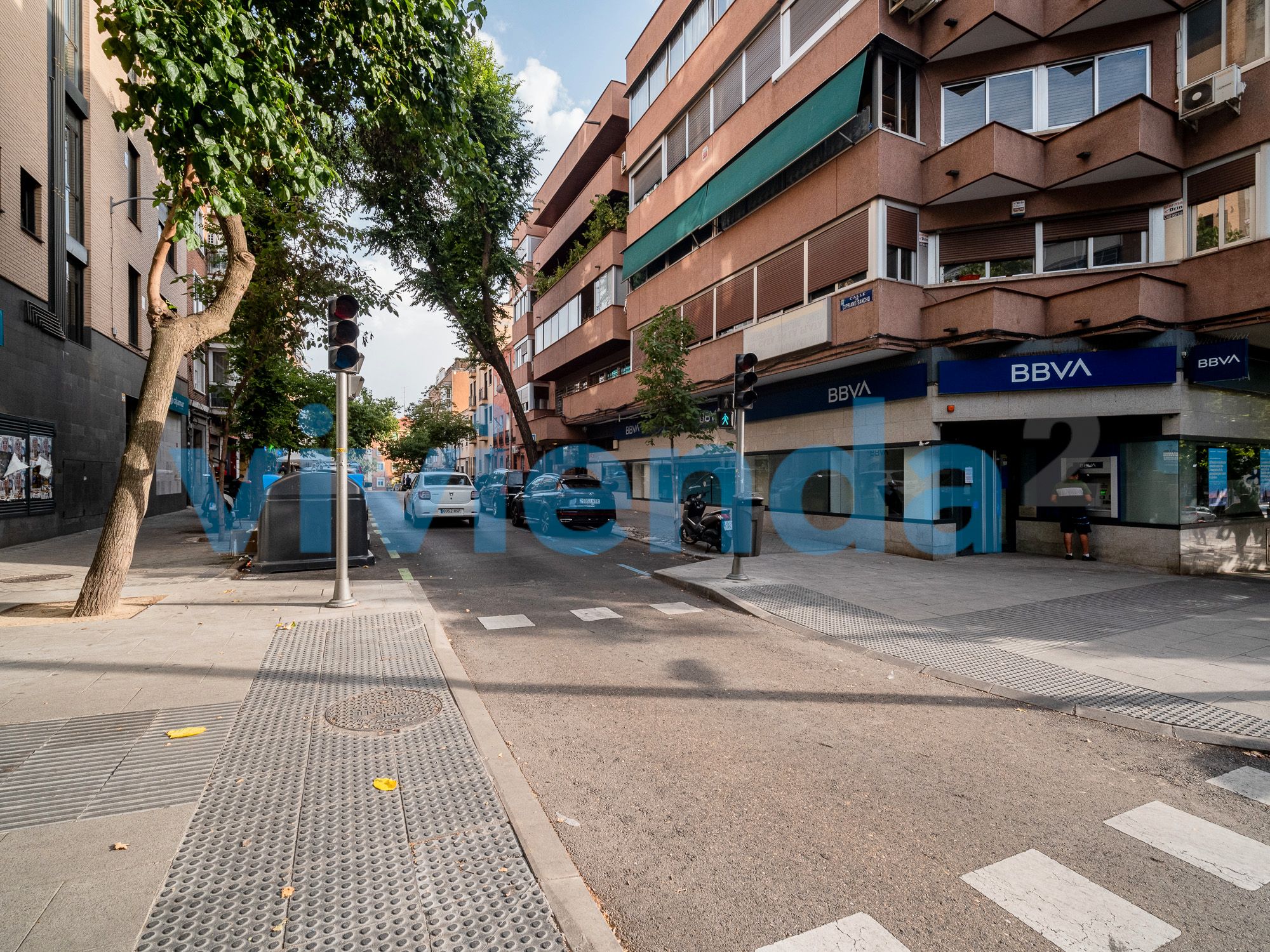 Exterior view of Flat for sale in  Madrid Capital  with Air Conditioner and Heating