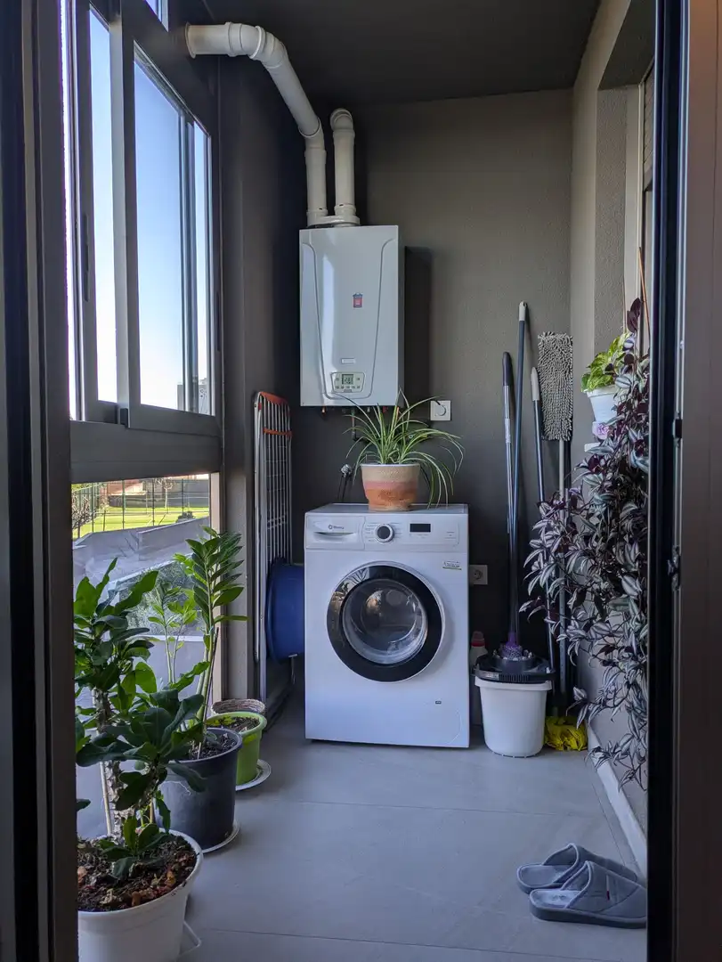 Terrasse von Wohnung zum Verkauf in Monzón mit Klimaanlage, Heizung und Terrasse