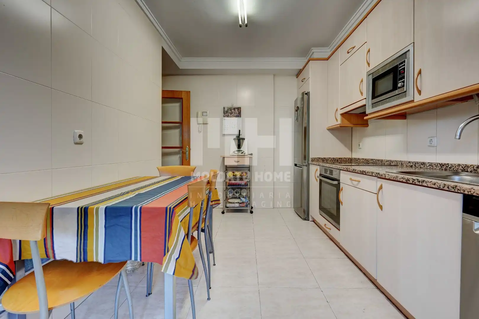 Küche von Wohnung zur Miete in Donostia - San Sebastián  mit Heizung, Privatgarten und Terrasse