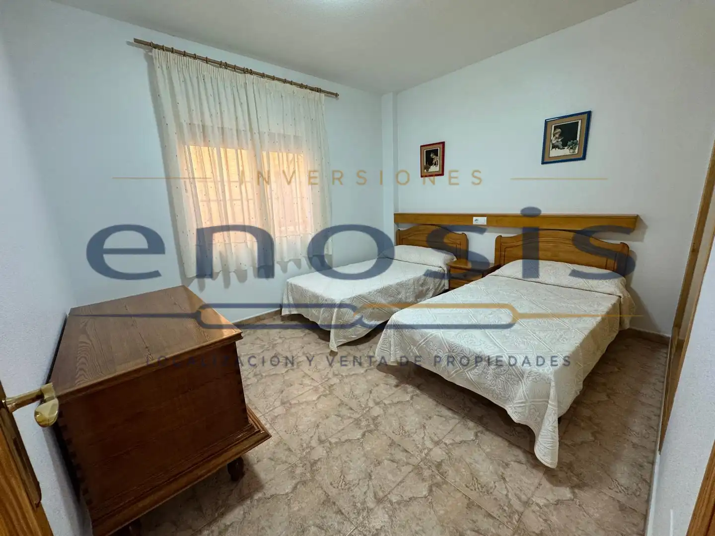 Schlafzimmer von Erdgeschoss zum Verkauf in Torre-Pacheco mit Klimaanlage, Ofen und Waschmaschine