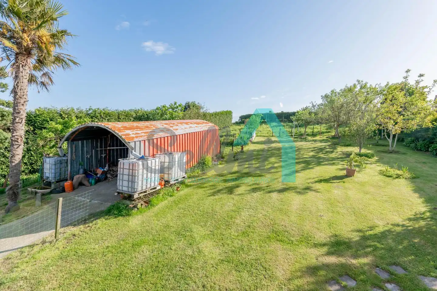 Jardí de Casa o xalet en venda en Castrillón amb Calefacció, Jardí privat i Parquet