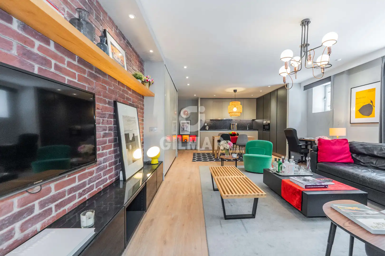 Living room of Flat for sale in Madrid  with Heating