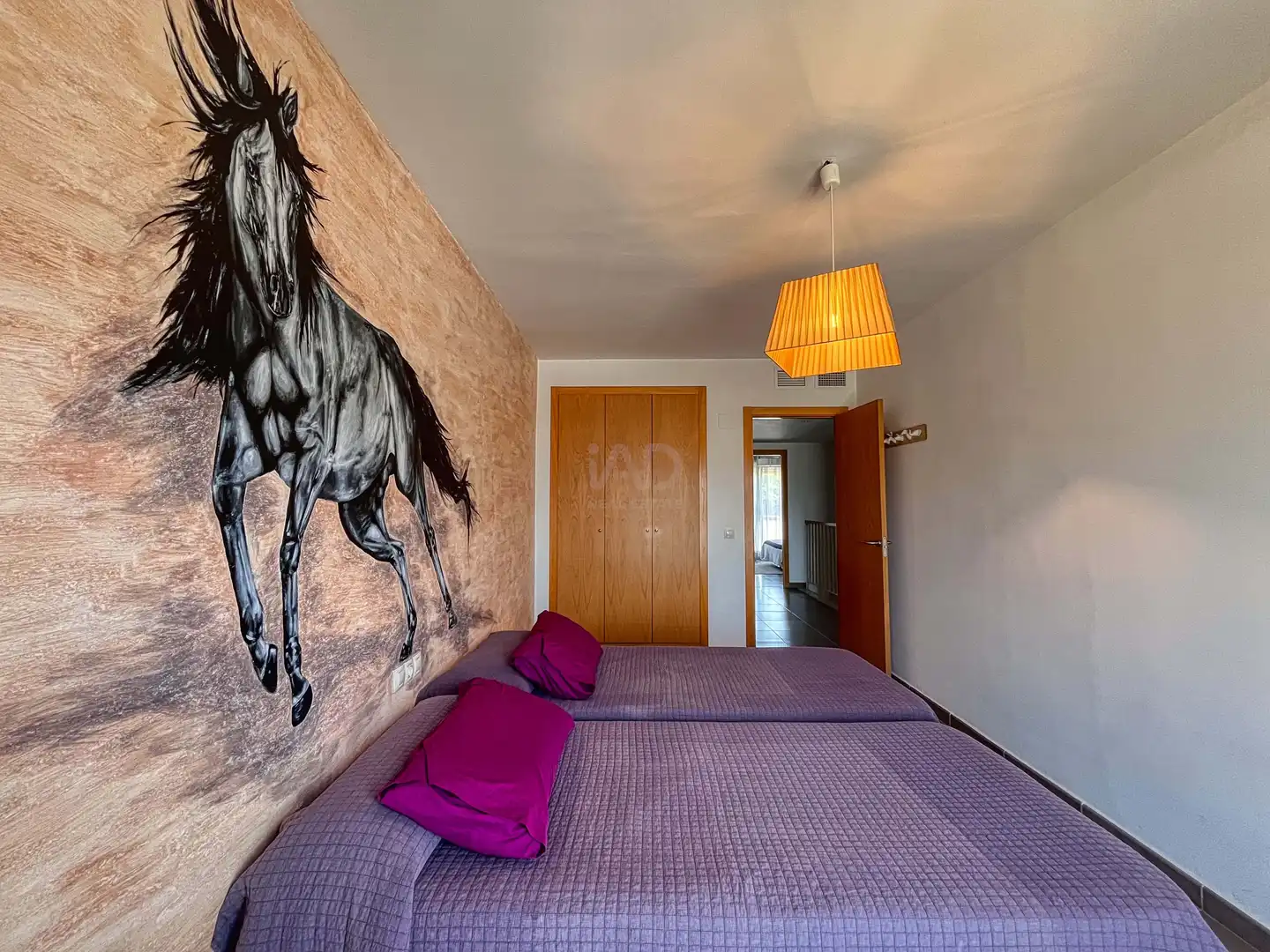 Dormitori de Casa adosada en venda en El Verger amb Aire condicionat, Terrassa i Piscina