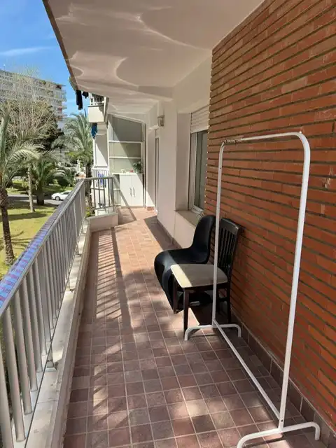 Terraza de Piso de alquiler en Alicante / Alacant con Terraza, Amueblado y Internet