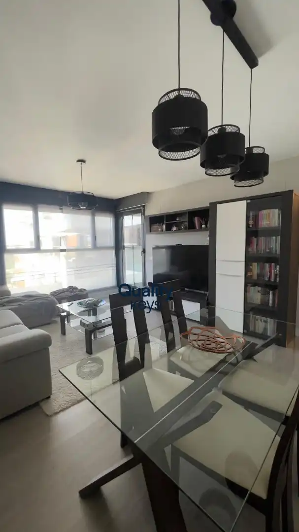 Living room of Flat for rent in Madrid  with Air Conditioner, Heating and Terrace