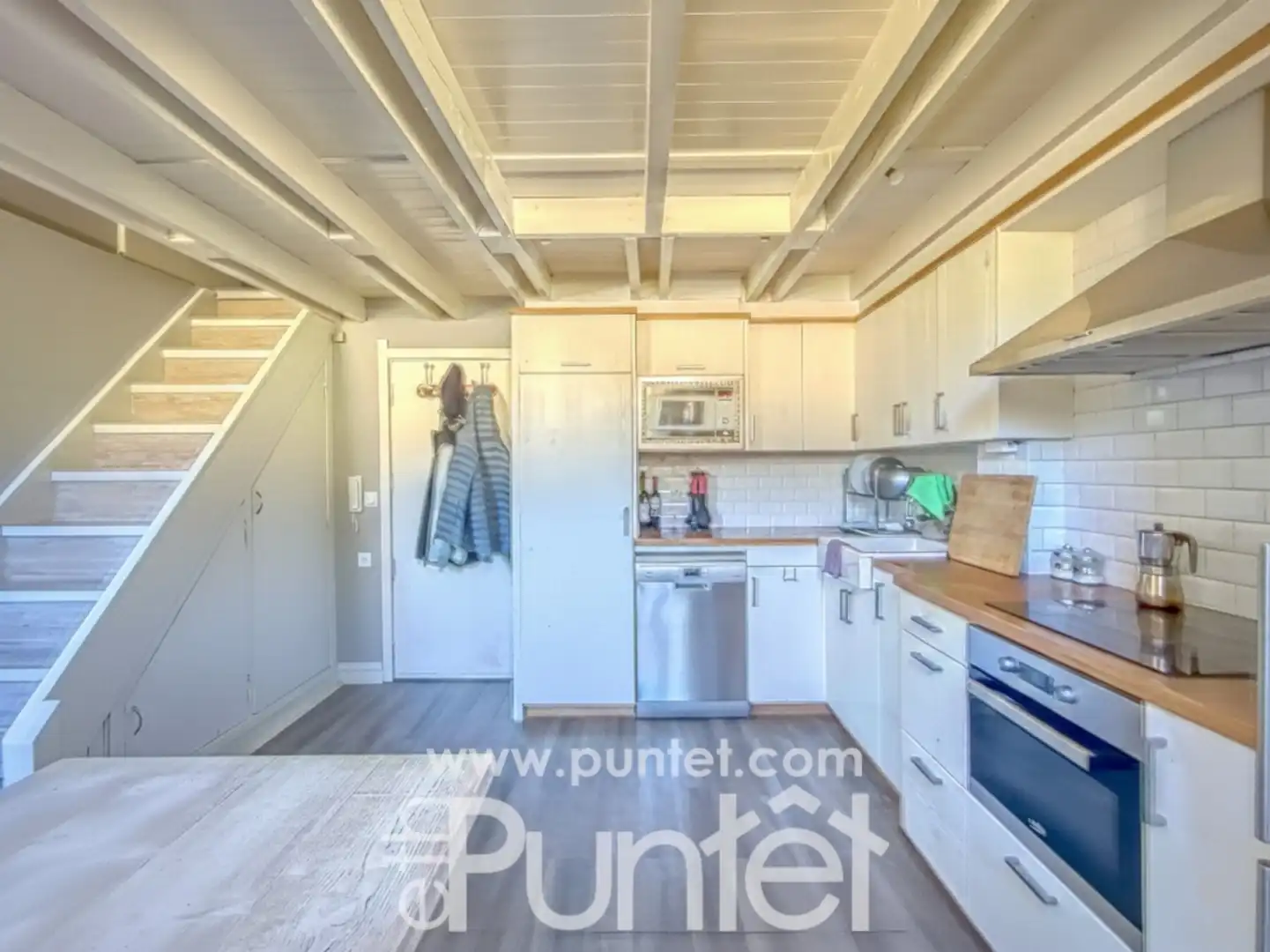 Cocina de Dúplex en venta en Vielha e Mijaran con Calefacción, Piscina y Amueblado