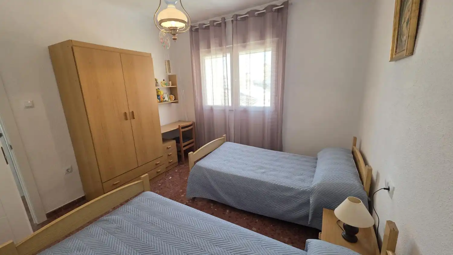 Bedroom of Flat for rent in Las Gabias  with Terrace and Furnished