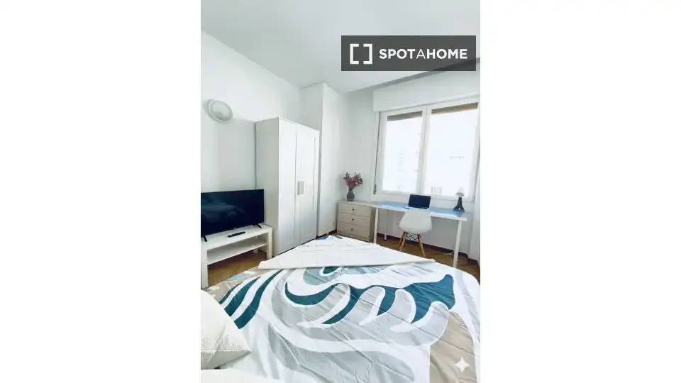 Habitación de Piso para compartir en Madrid con Aire acondicionado, Calefacción y Terraza