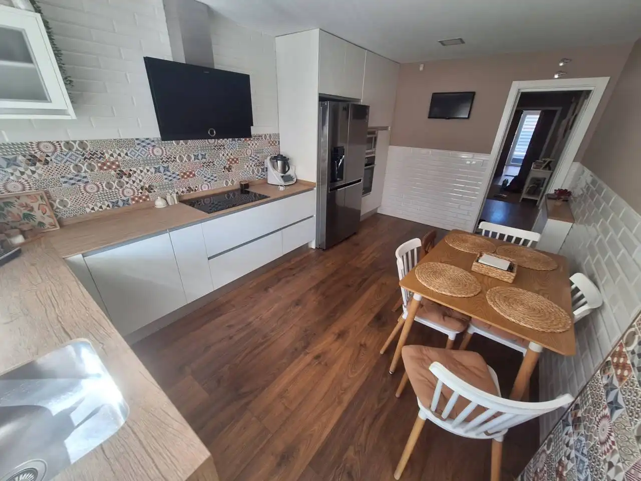 Cocina de Casa adosada en venta en Carranque con Aire acondicionado, Calefacción y Terraza