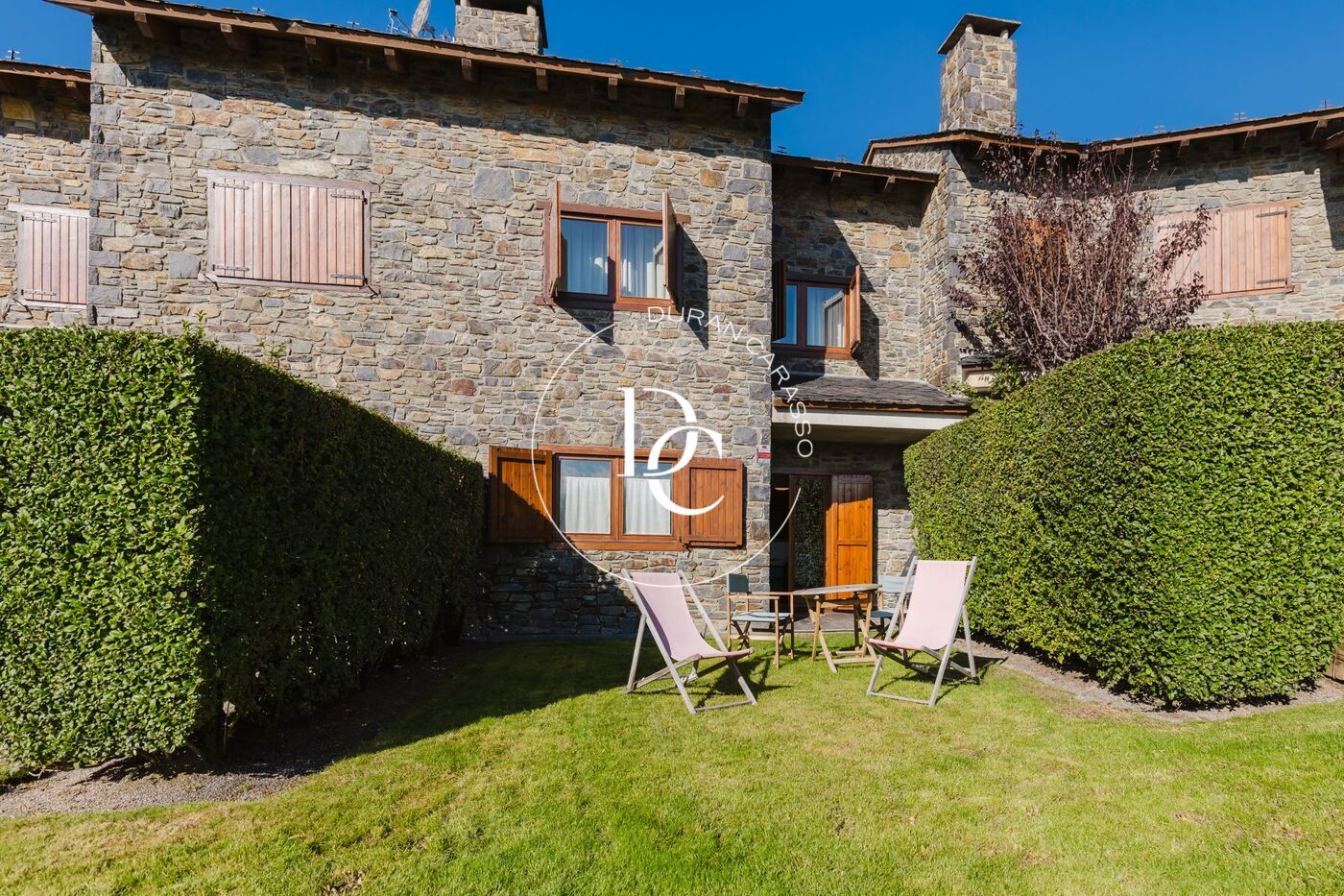 Vista exterior de Casa o xalet en venda en Ger amb Calefacció, Jardí privat i Traster