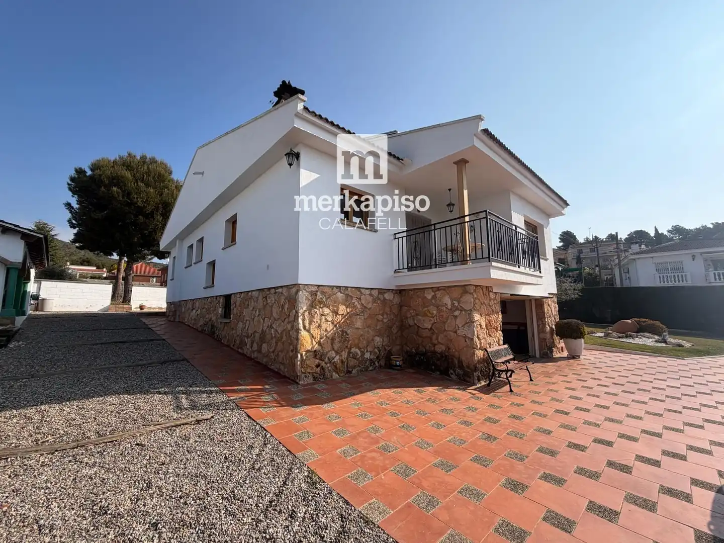 Vista exterior de Casa o xalet en venda en Sant Jaume dels Domenys amb Jardí privat, Terrassa i Traster