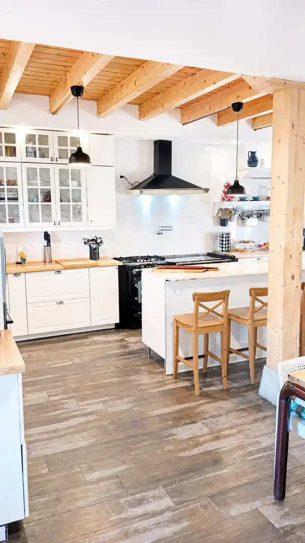 Cocina de Casa o chalet en venta en Villamanín con Aire acondicionado, Calefacción y Jardín privado