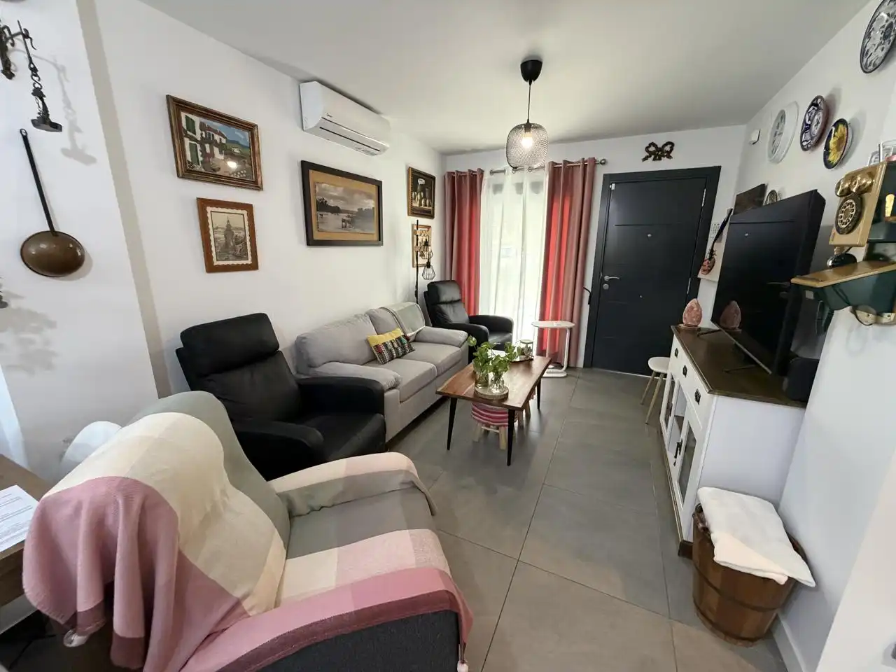 Sala de estar de Dúplex en venta en Málaga