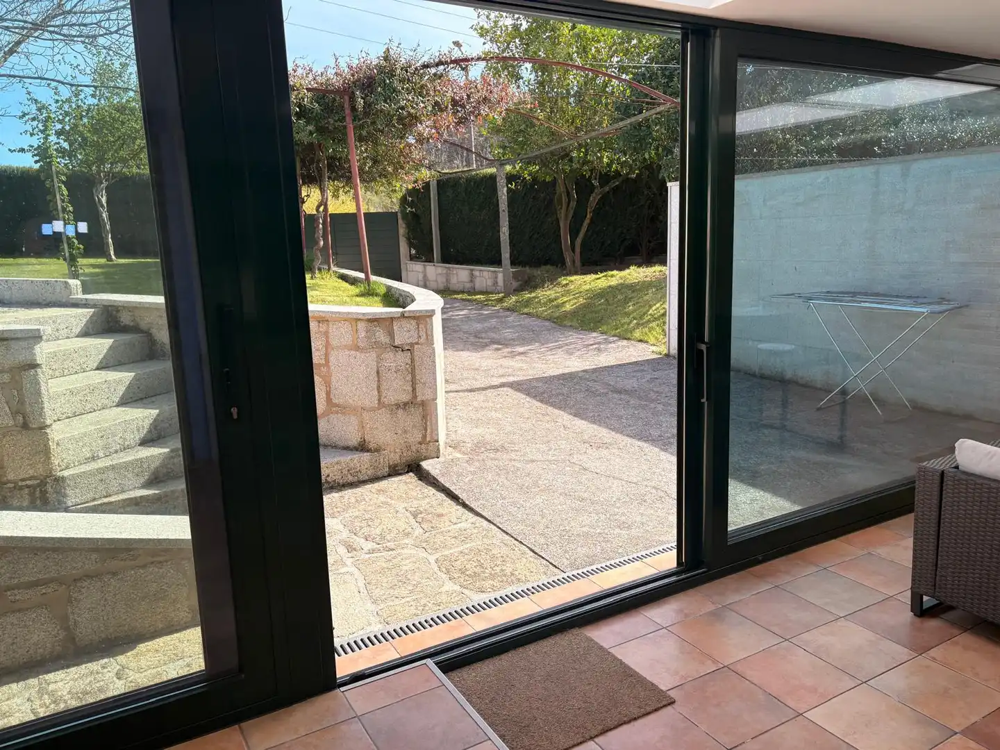 Jardín de Casa o chalet en venta en Santiago de Compostela  con Calefacción, Jardín privado y Terraza