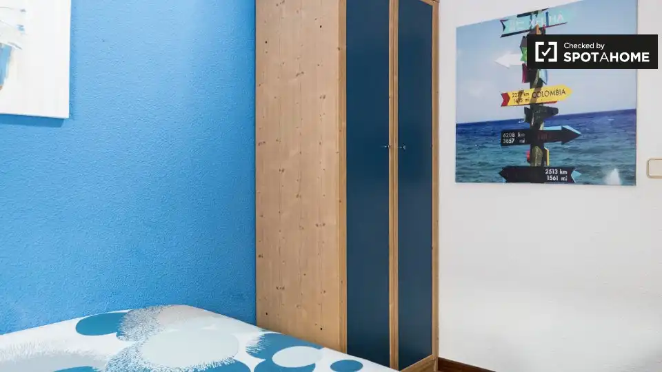 Bedroom of Flat for rent in Alcalá de Henares  with Air Conditioner, Heating and Furnished