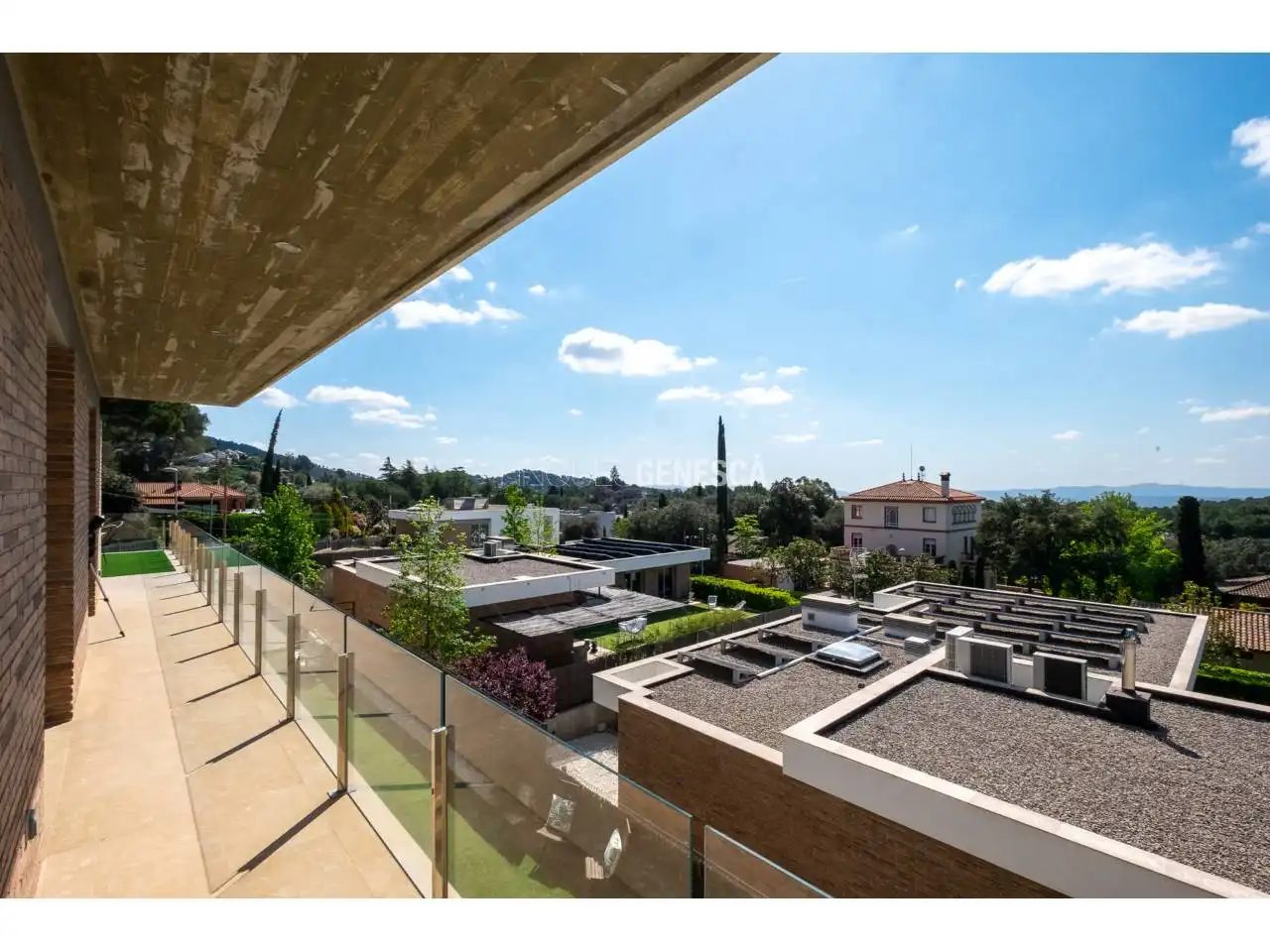 Terrassa de Casa o xalet en venda en Matadepera amb Aire condicionat, Calefacció i Jardí privat