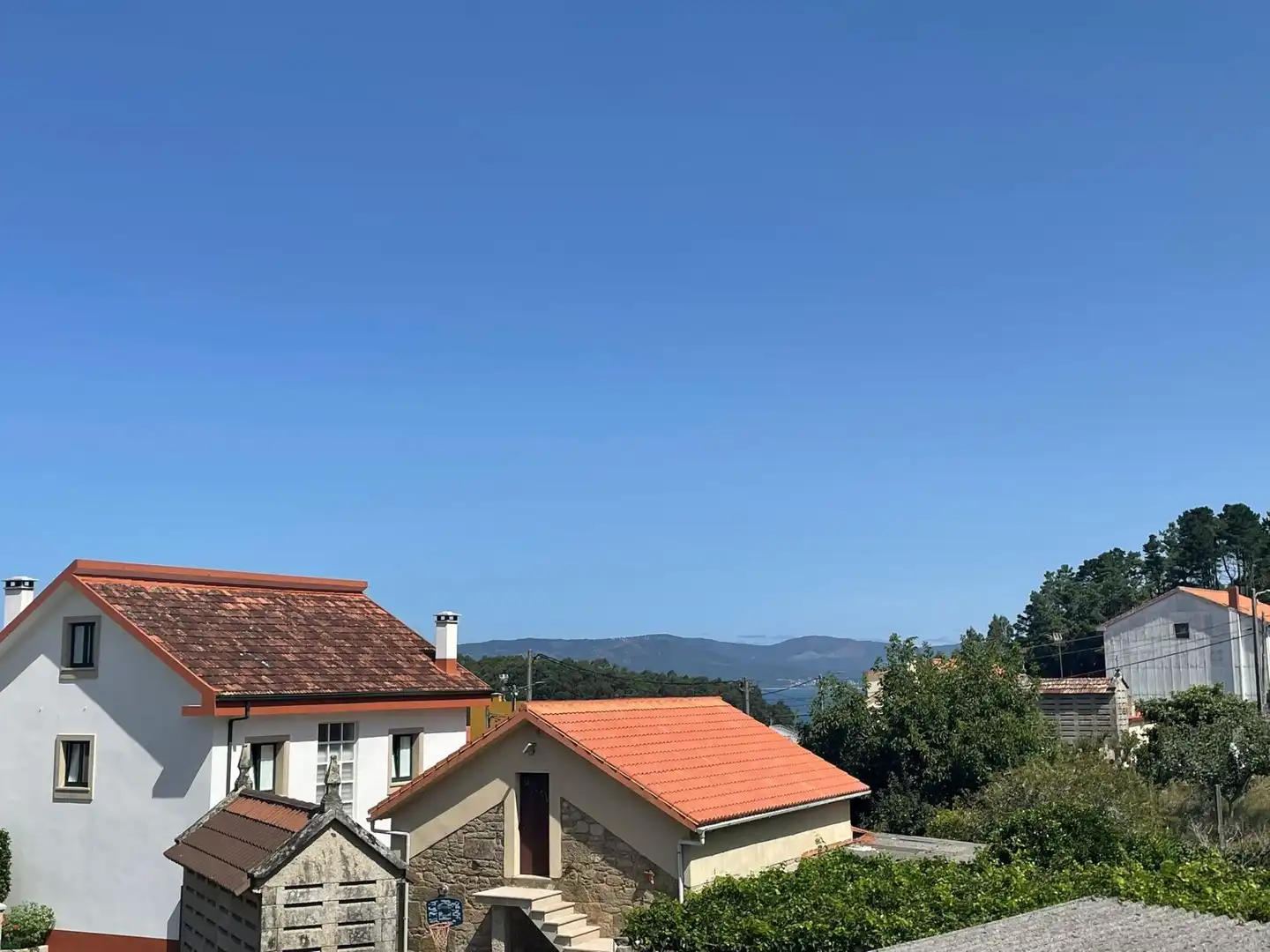 Vista exterior de Casa o chalet en venta en Porto do Son con Jardín privado, Amueblado y Balcón