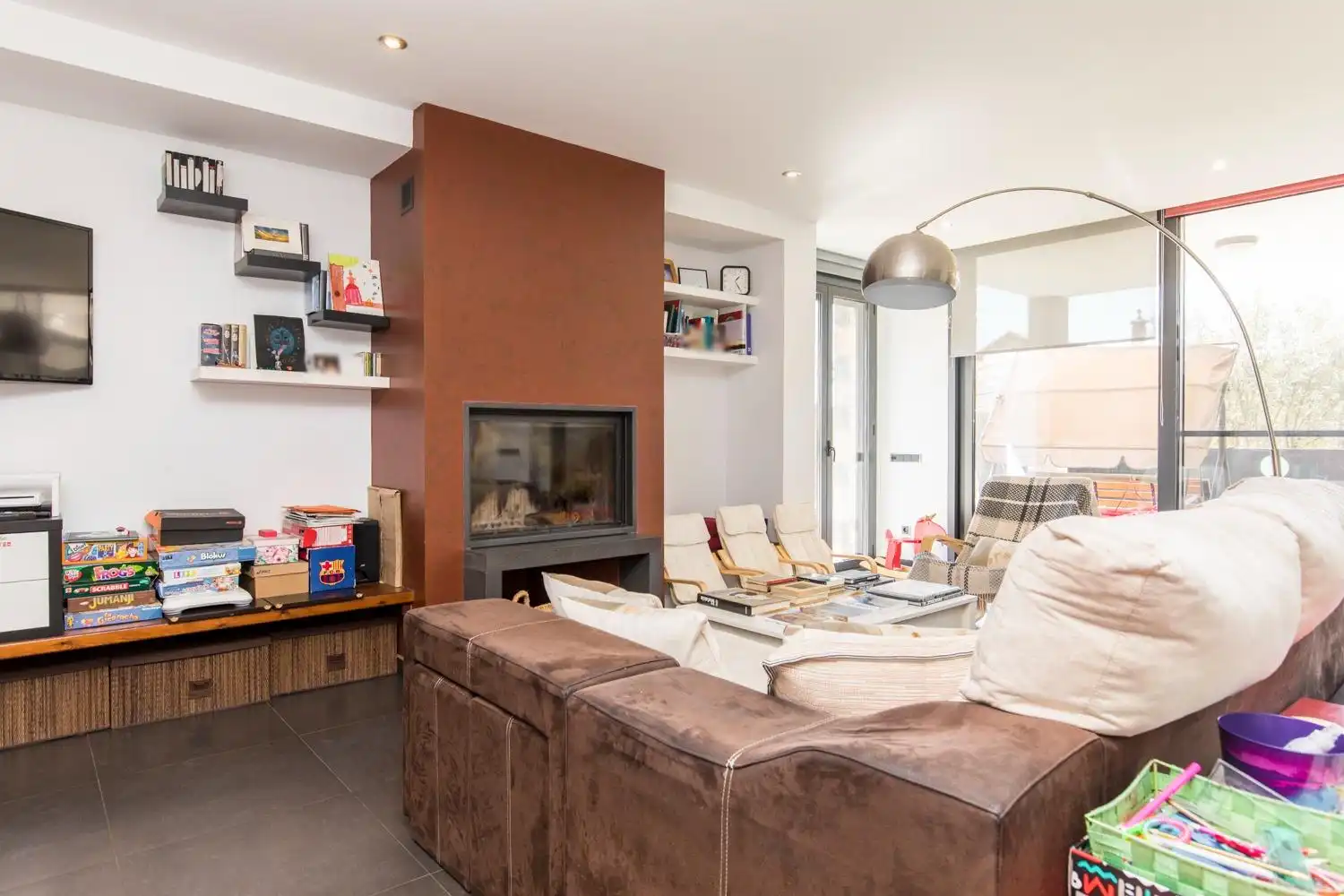 Sala de estar de Casa o chalet en venta en Boltaña con Aire acondicionado, Calefacción y Jardín privado