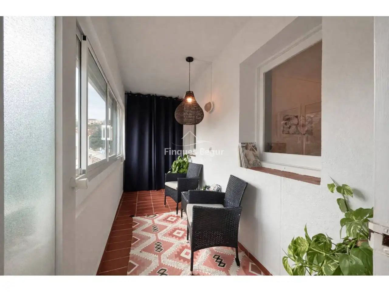 Balcony of Apartments for sale in Begur  with Heating, Terrace and Furnished