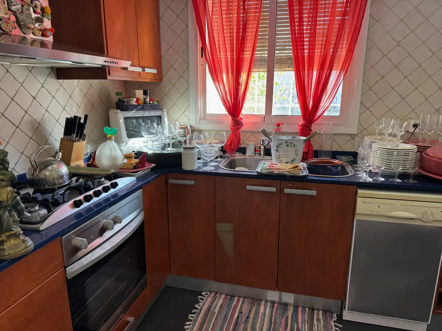 Cocina de Casa o chalet en venta en Mollet del Vallès con Jardín privado