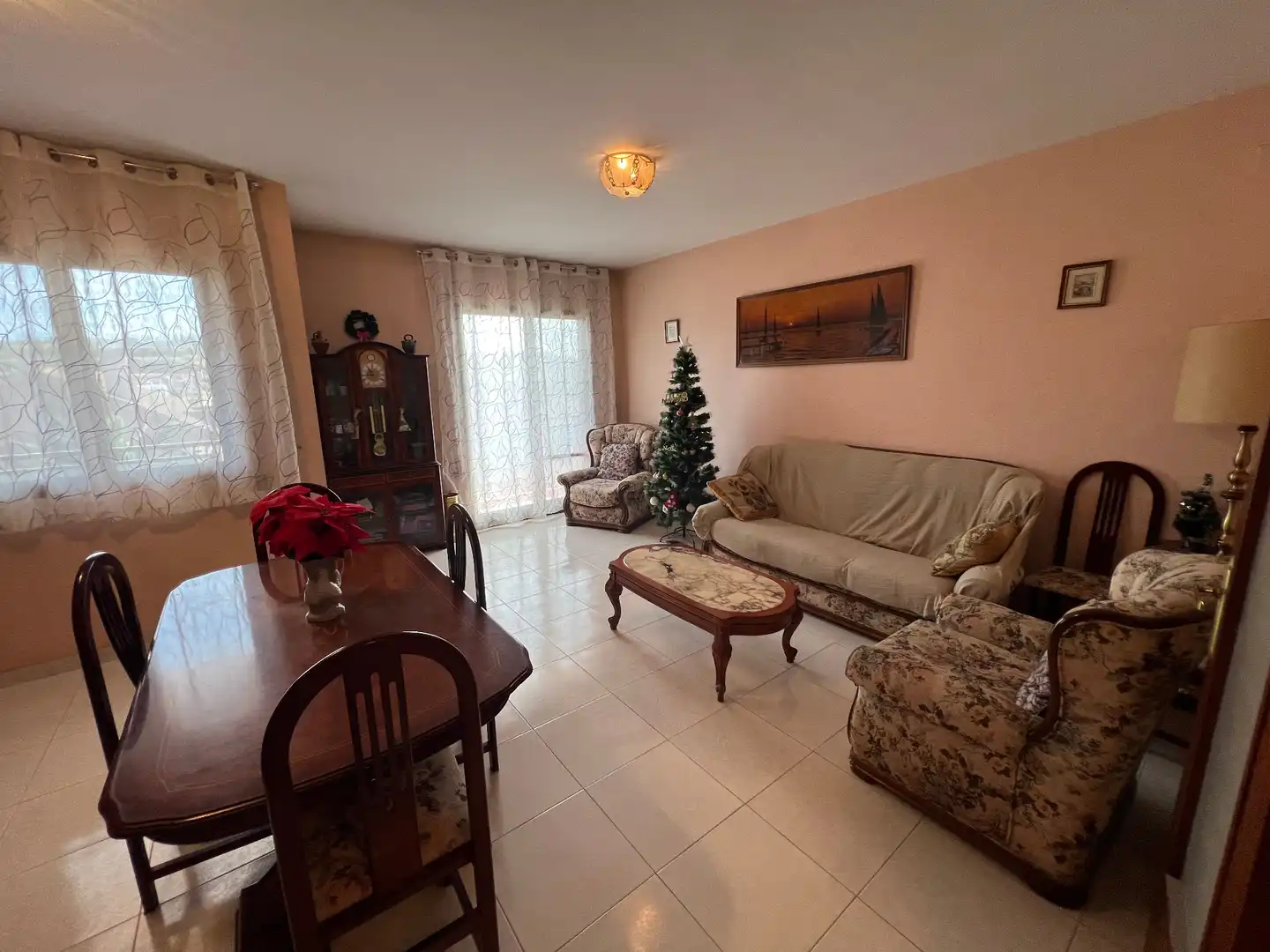 Living room of Flat for sale in Arbeca  with Heating, Terrace and Storage room