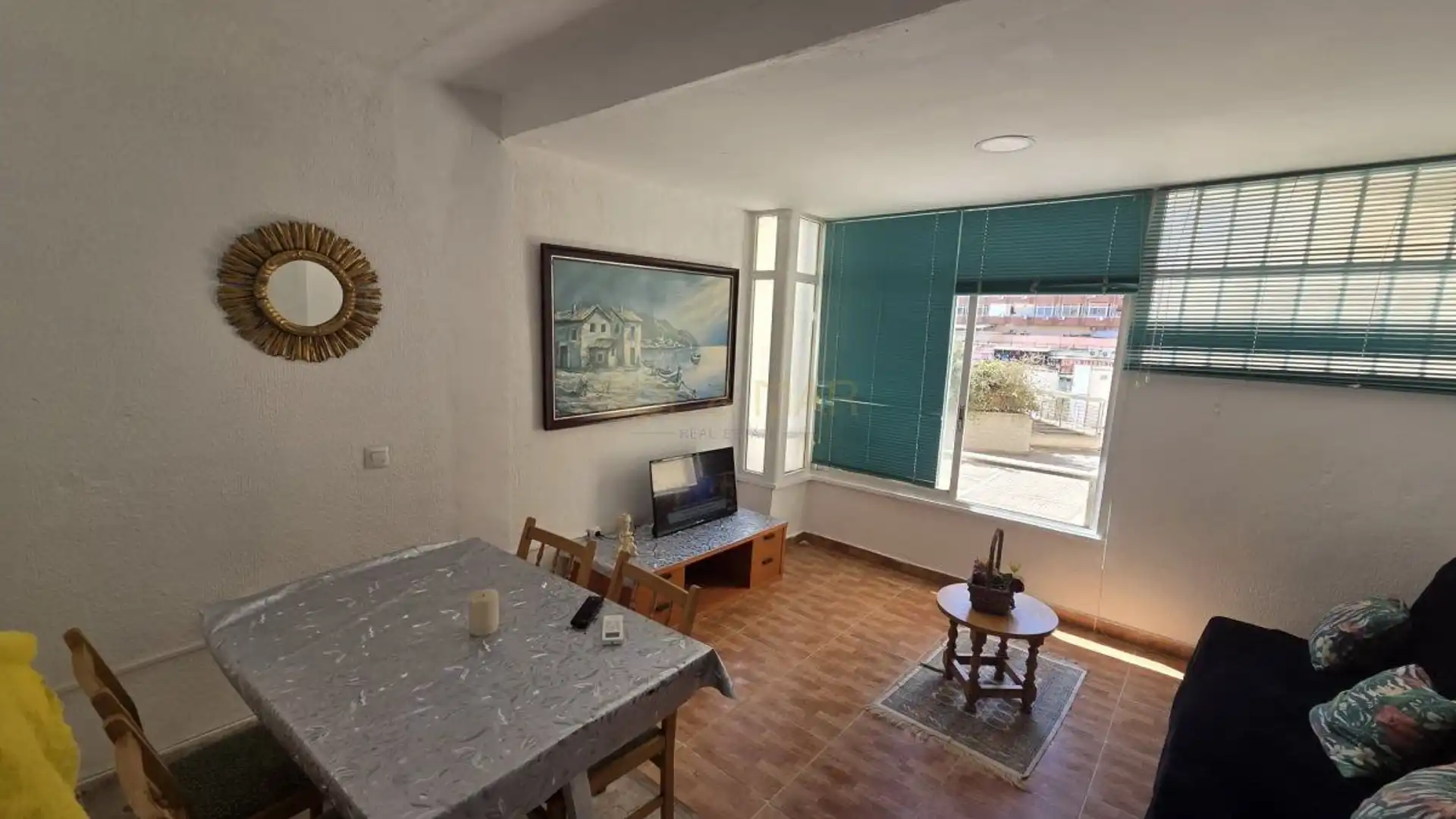 Sala de estar de Apartamento de alquiler en Torremolinos con Aire acondicionado y Calefacción