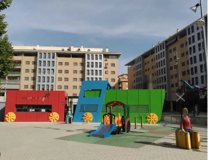 Vista exterior de Piso en venta en Ibi con Amueblado y Balcón