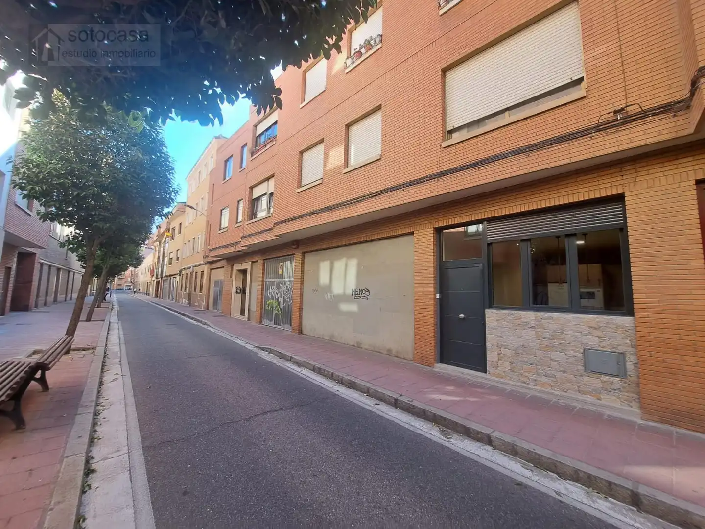 Vista exterior de Piso en venta en Valladolid con Calefacción y Amueblado