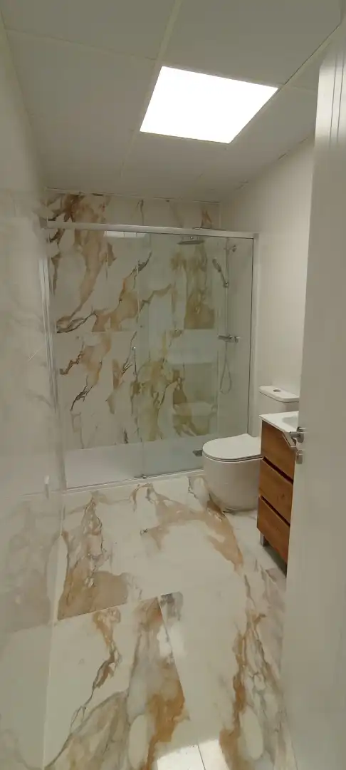 Bathroom of Flat for sale in Arroyo de la Encomienda  with Heating and Parquet flooring