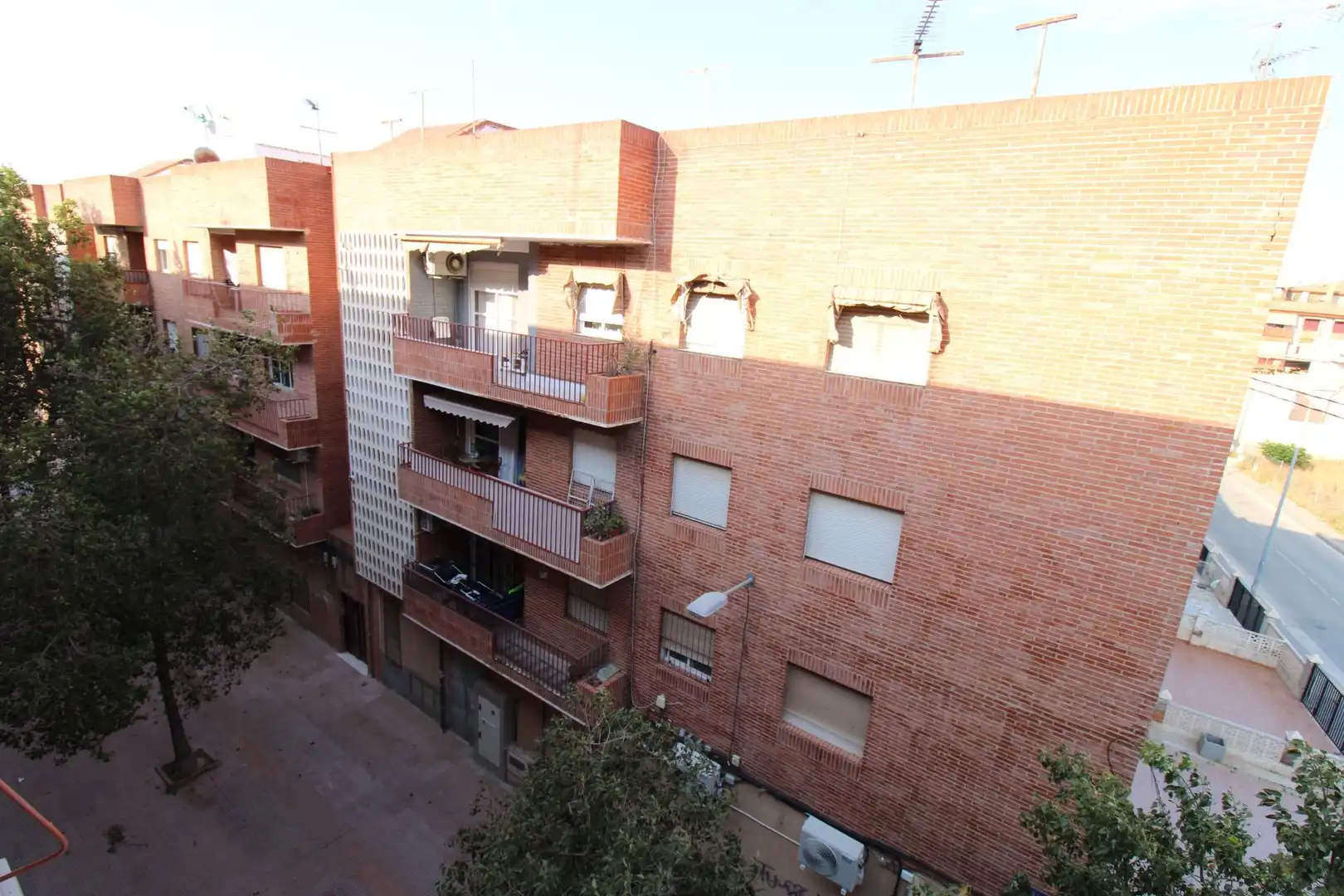 Vista exterior de Piso de alquiler en Murcia con Aire acondicionado