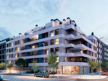 Ático de obra nueva con balcón en venta en Vicálvaro