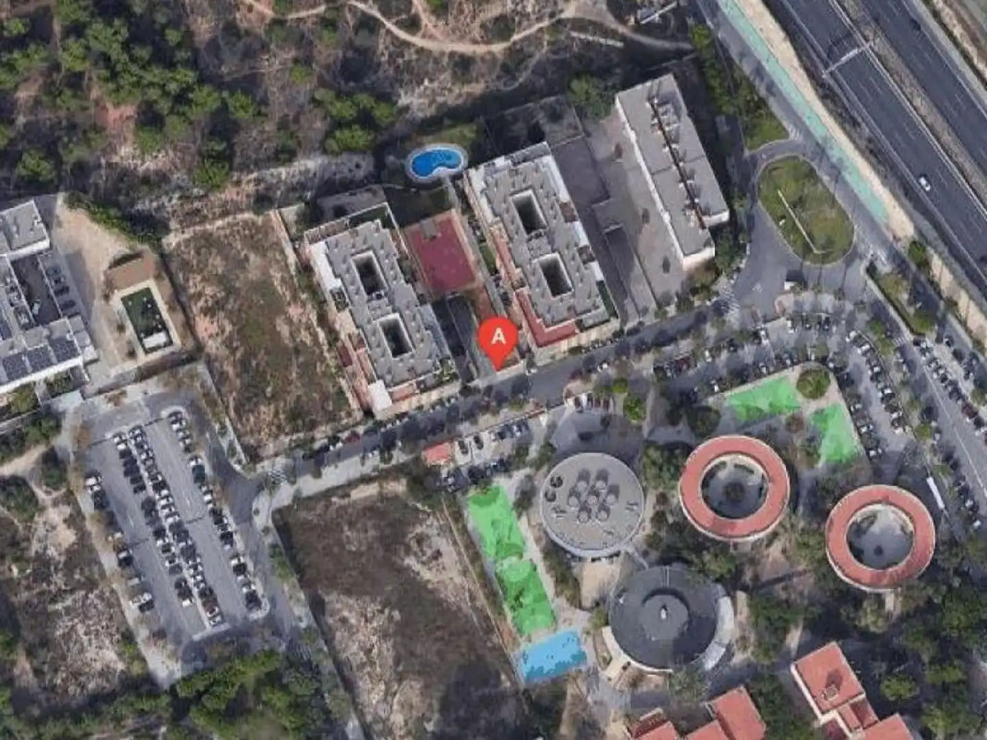 Vista exterior de Piso en venta en Paterna