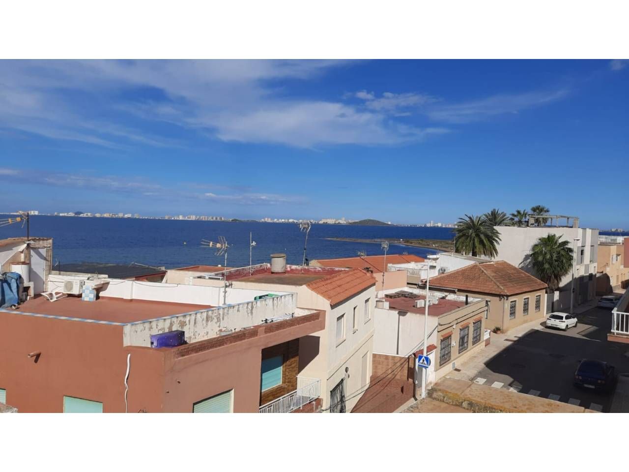Vista exterior de Pis en venda en Cartagena amb Aire condicionat, Terrassa i Moblat