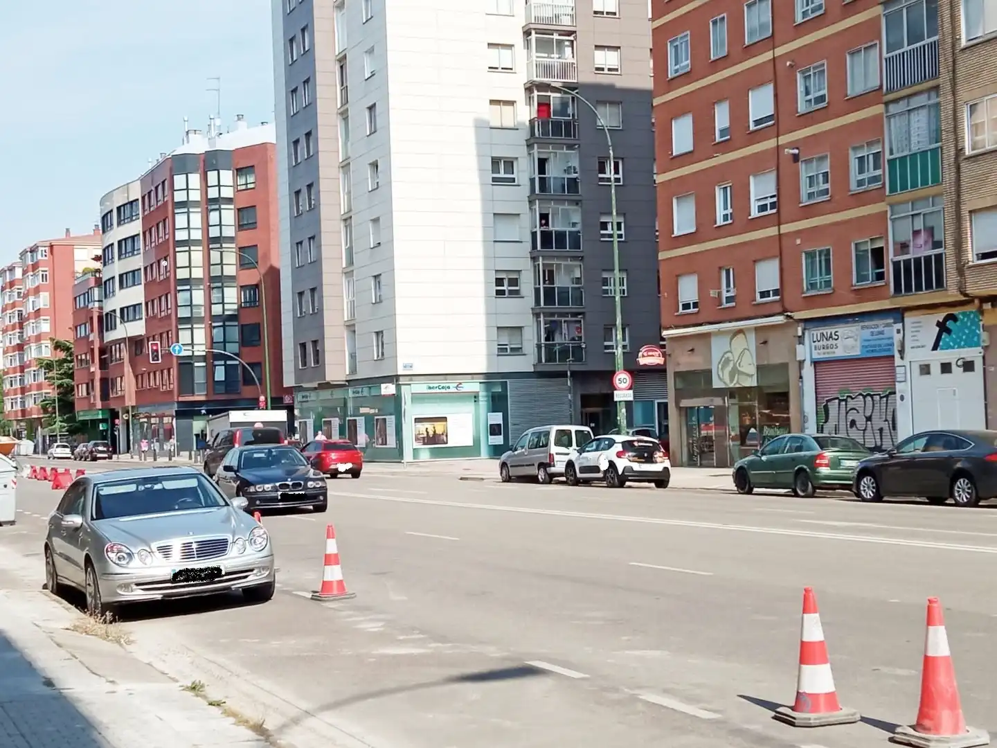 Vista exterior de Piso en venta en Burgos con Amueblado y Balcón