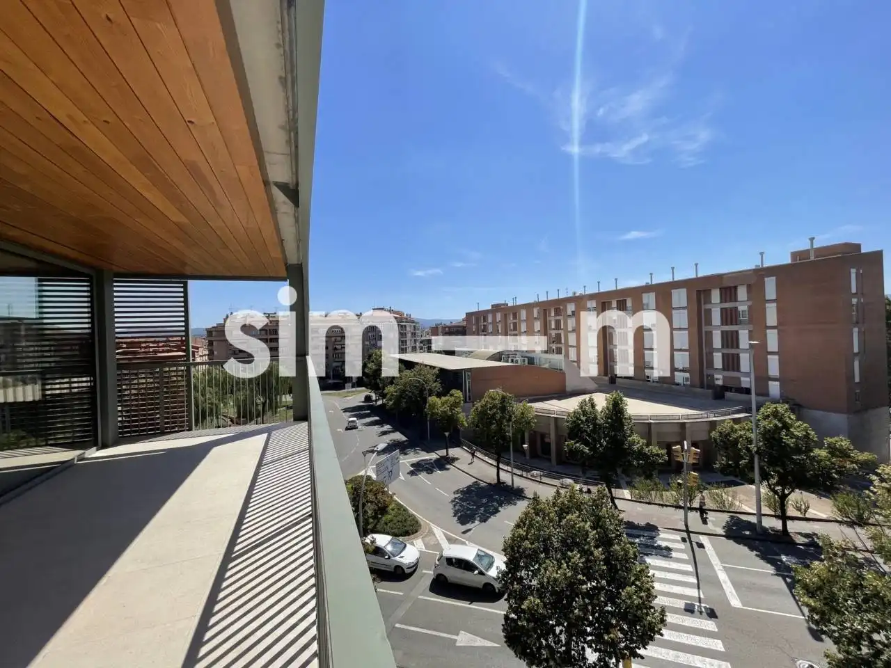 Vista exterior de Pis de lloguer en Vic amb Aire condicionat, Calefacció i Terrassa