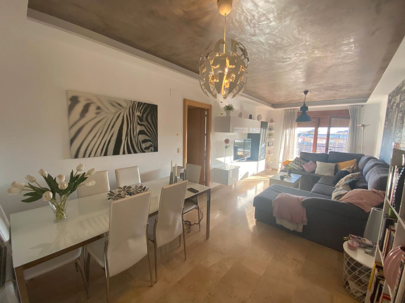 Living room of Flat for sale in Albolote  with Balcony