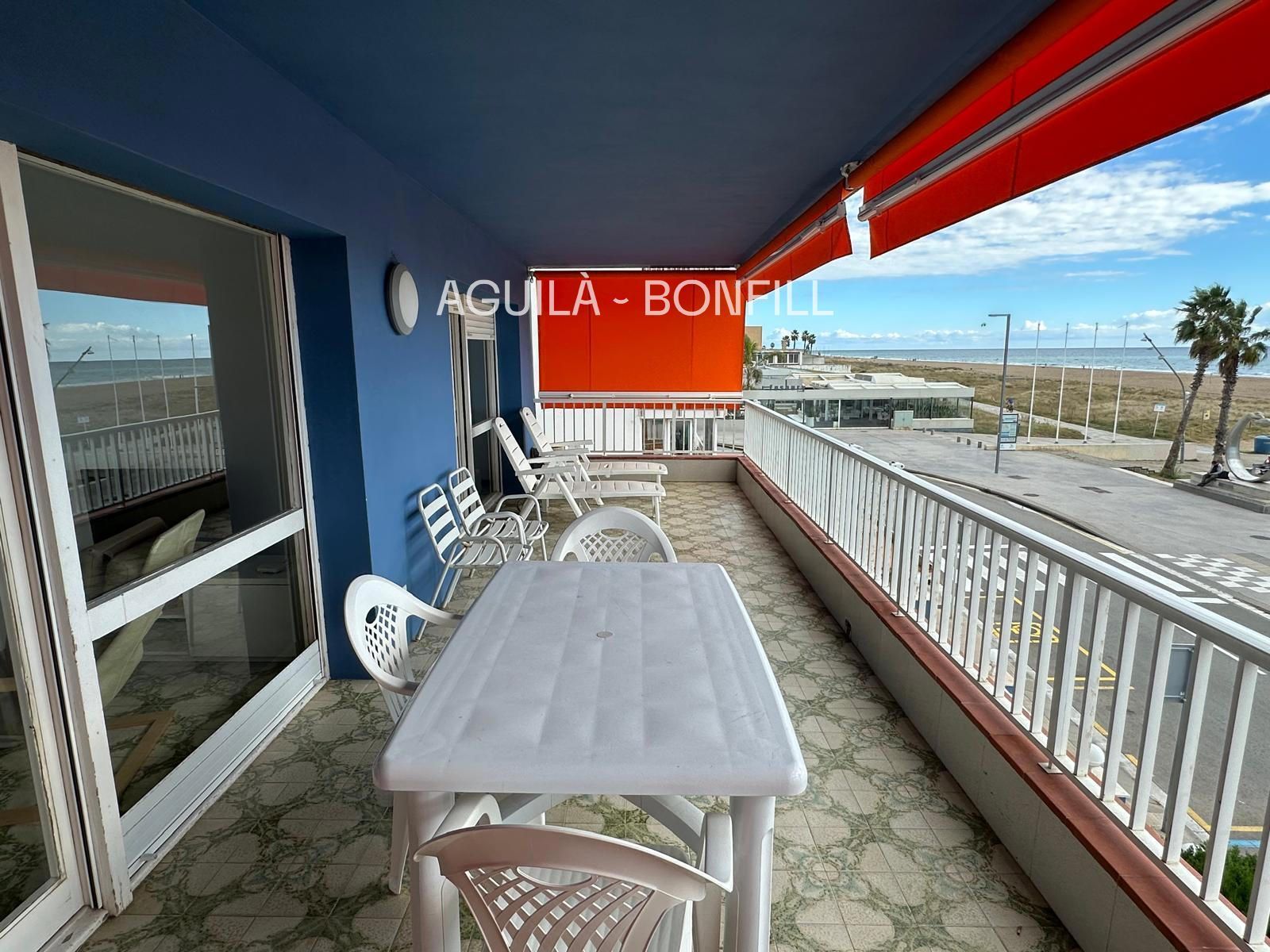 Terrace of Flat to rent in Castelldefels  with Terrace, Swimming Pool and Furnished