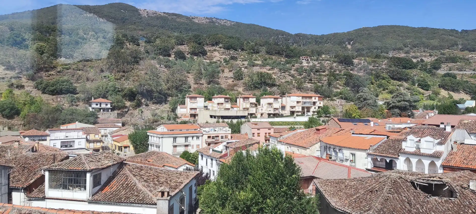 Exterior view of Houses for sale in Baños de Montemayor  with Air Conditioner, Balcony and Alarm