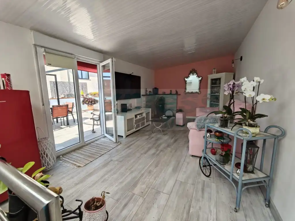 Sala de estar de Dúplex en venta en Palafolls con Aire acondicionado, Terraza y Horno
