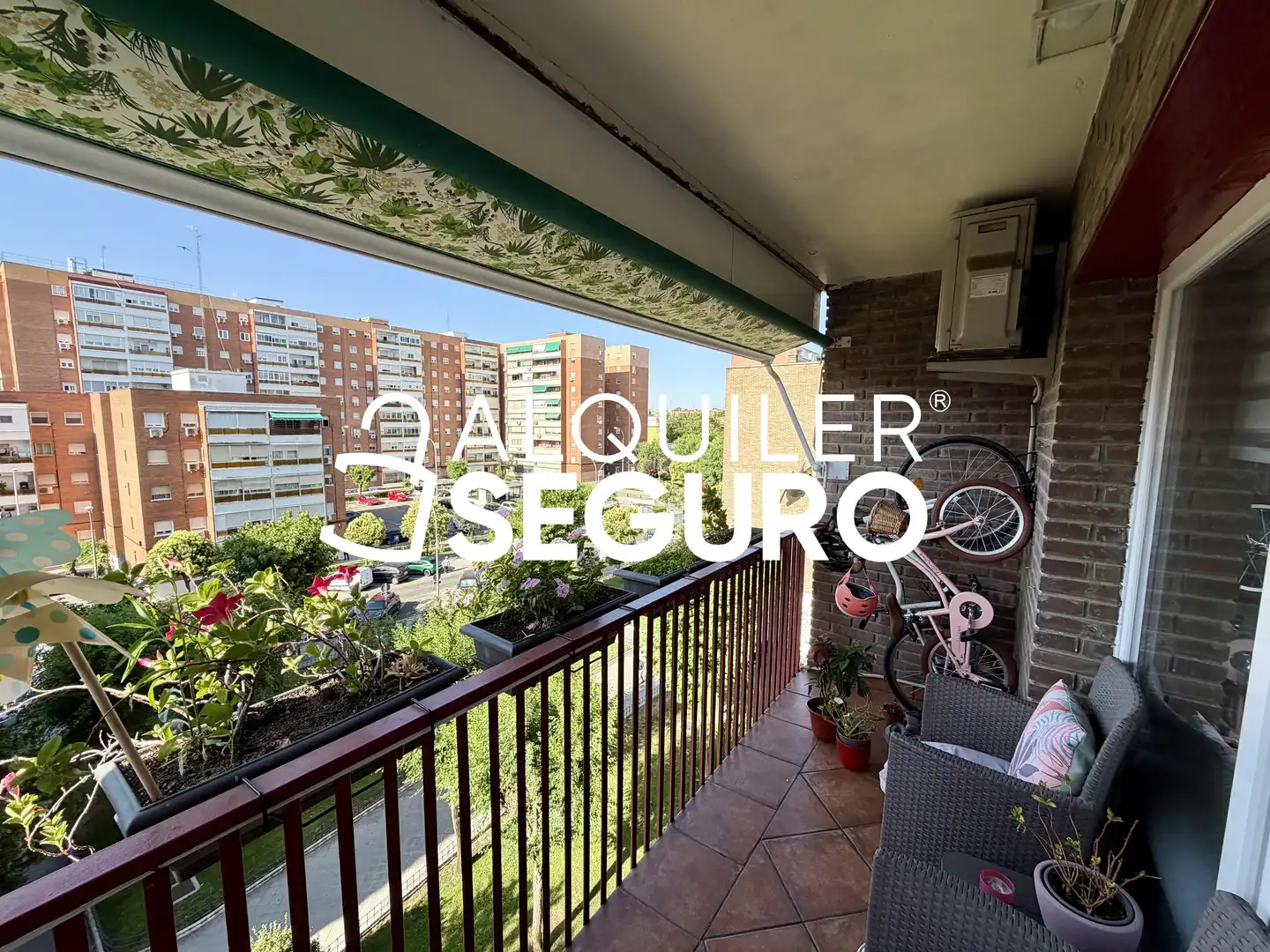 Exterior view of Flat for rent in Leganés  with Air Conditioner, Heating and Terrace
