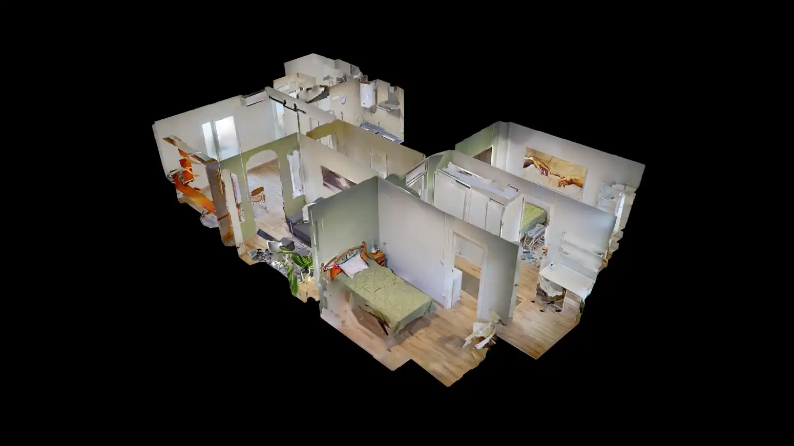 Bedroom of Flat for sale in Torrelavega   with Heating and Terrace