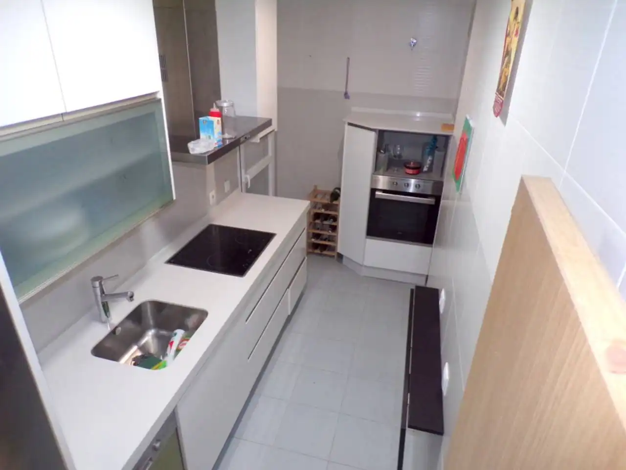 Cocina de Piso de alquiler en Jerez de la Frontera con Aire acondicionado, Terraza y Amueblado