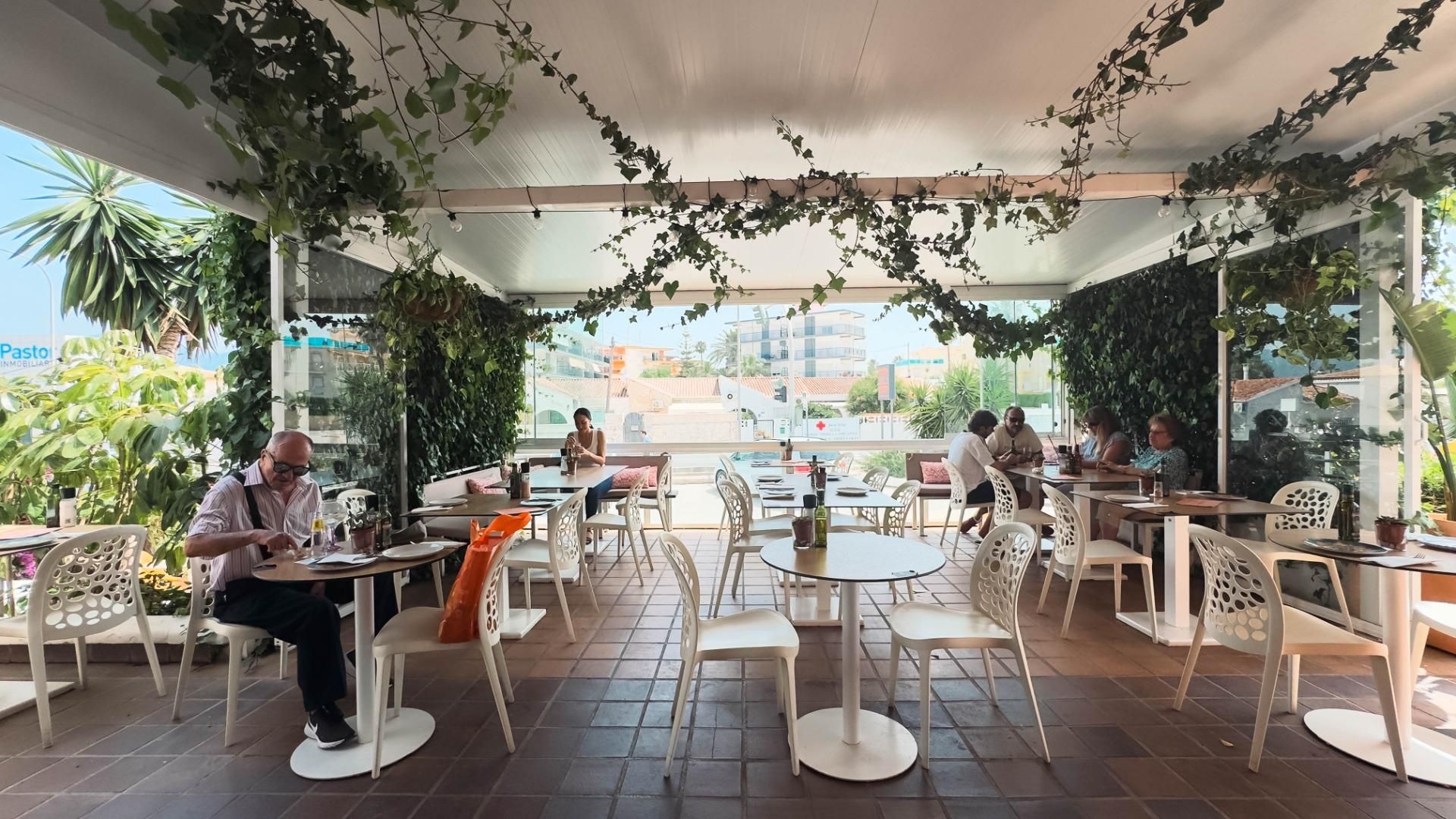 Terrasse von Geschaftsraum zum Verkauf in Dénia