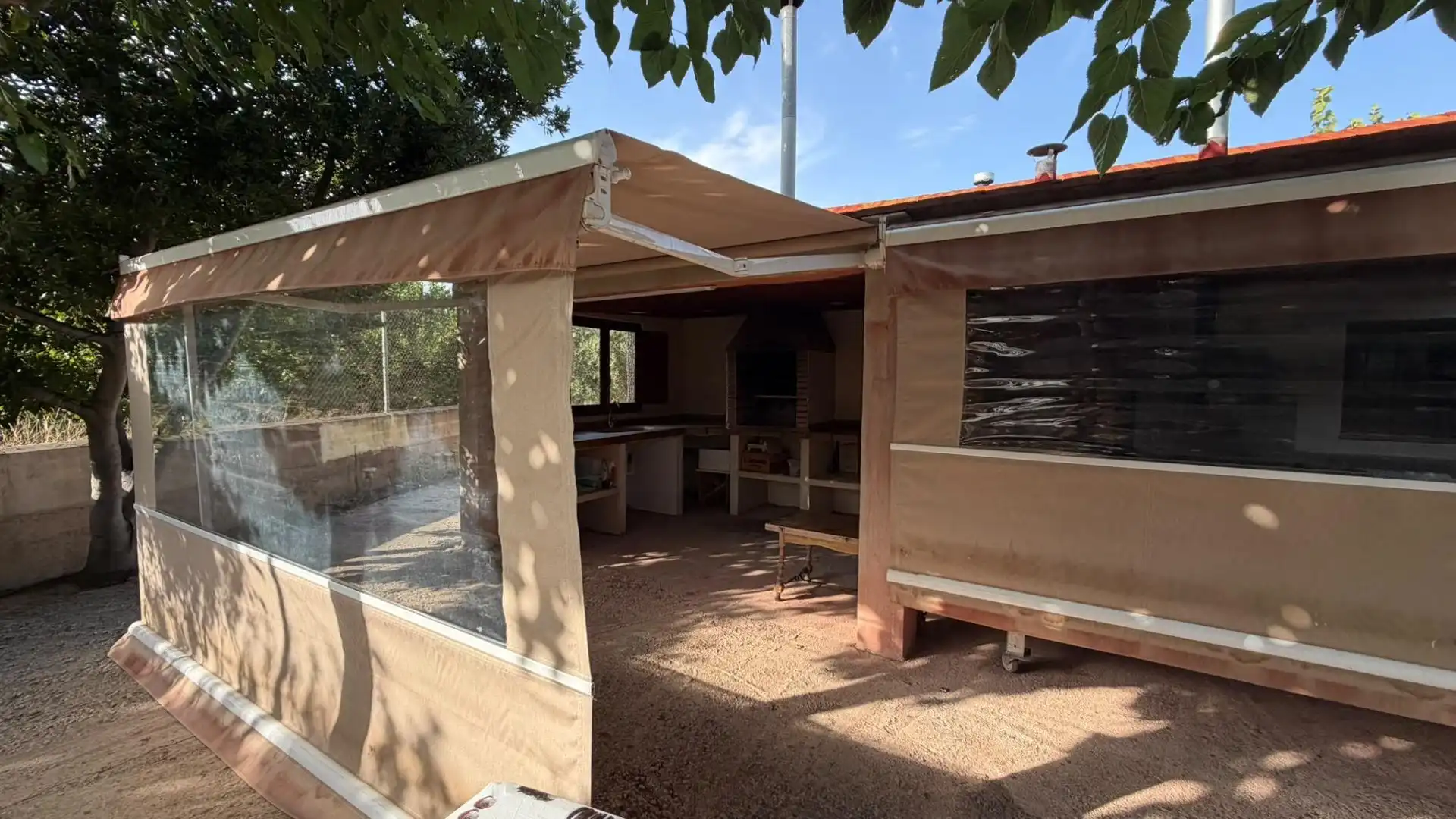 Terrace of Country homes for sale in Librilla  with Air Conditioner and Furnished