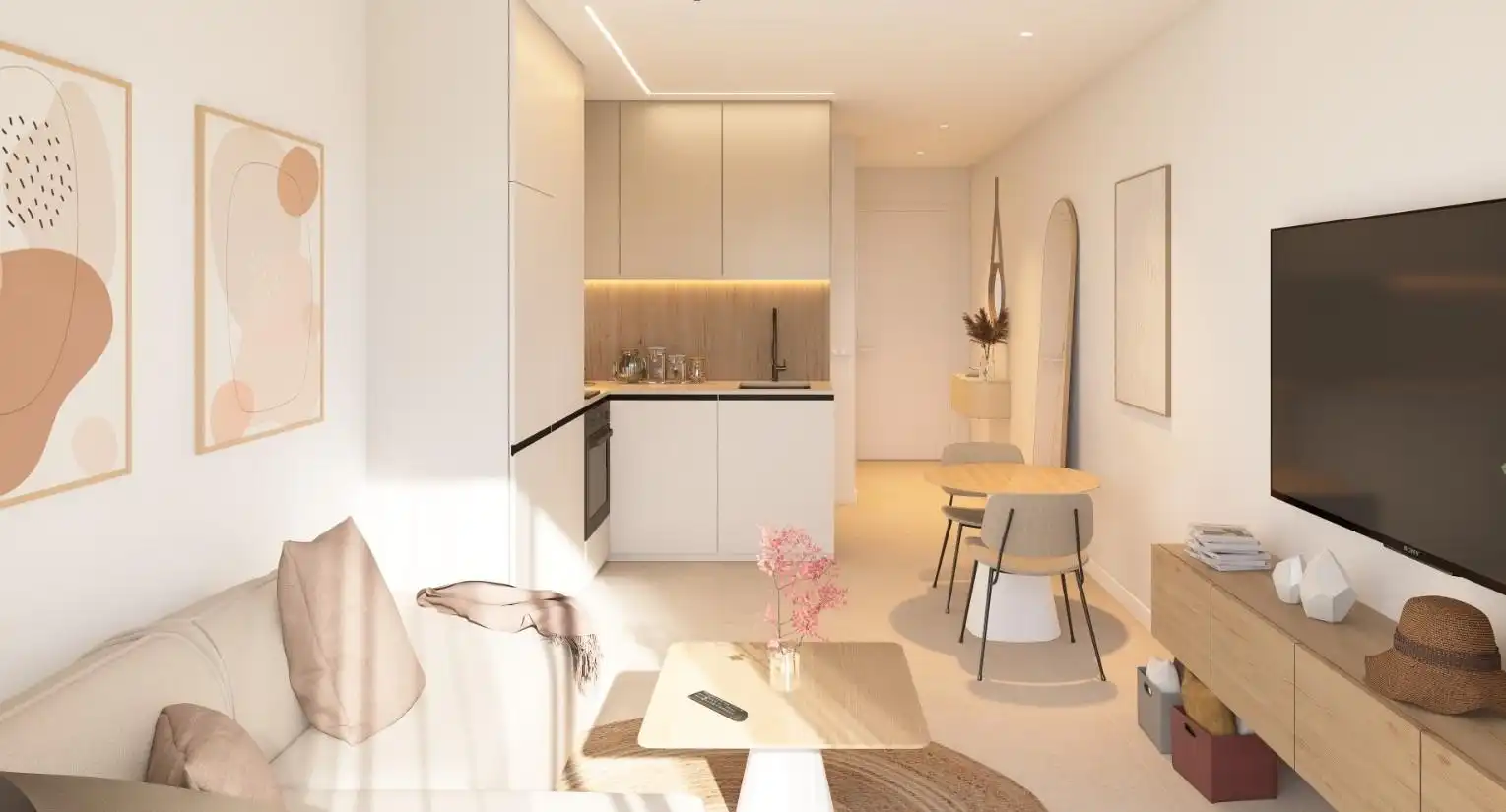 Wohnzimmer von Wohnung zum Verkauf in Murcia