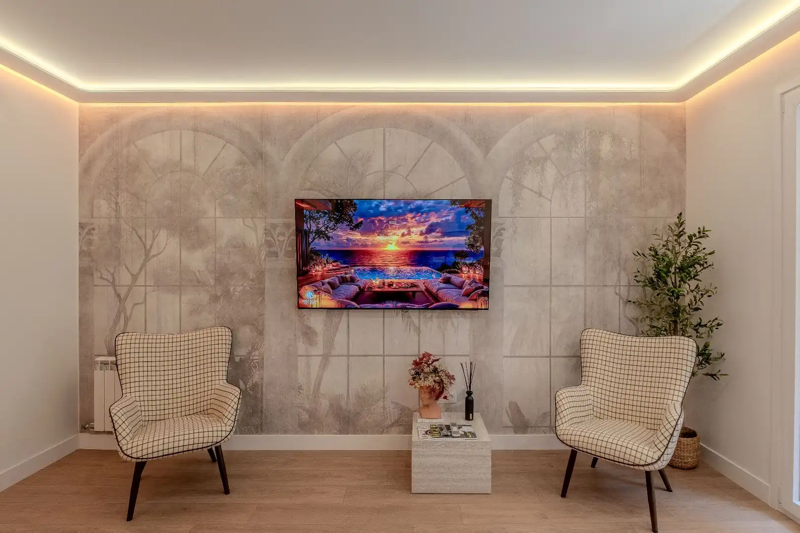 Living room of Flat for sale in  Logroño  with Air Conditioner, Heating and Terrace