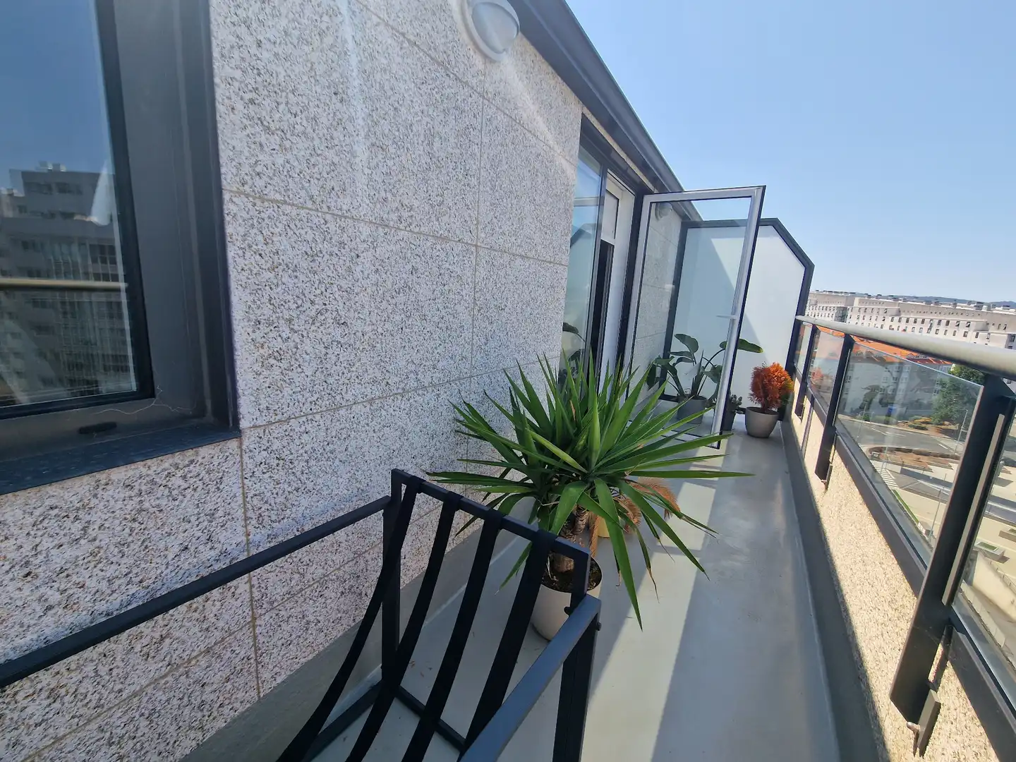 Balcony of Duplexes for sale in Narón  with Heating, Terrace and Storage room